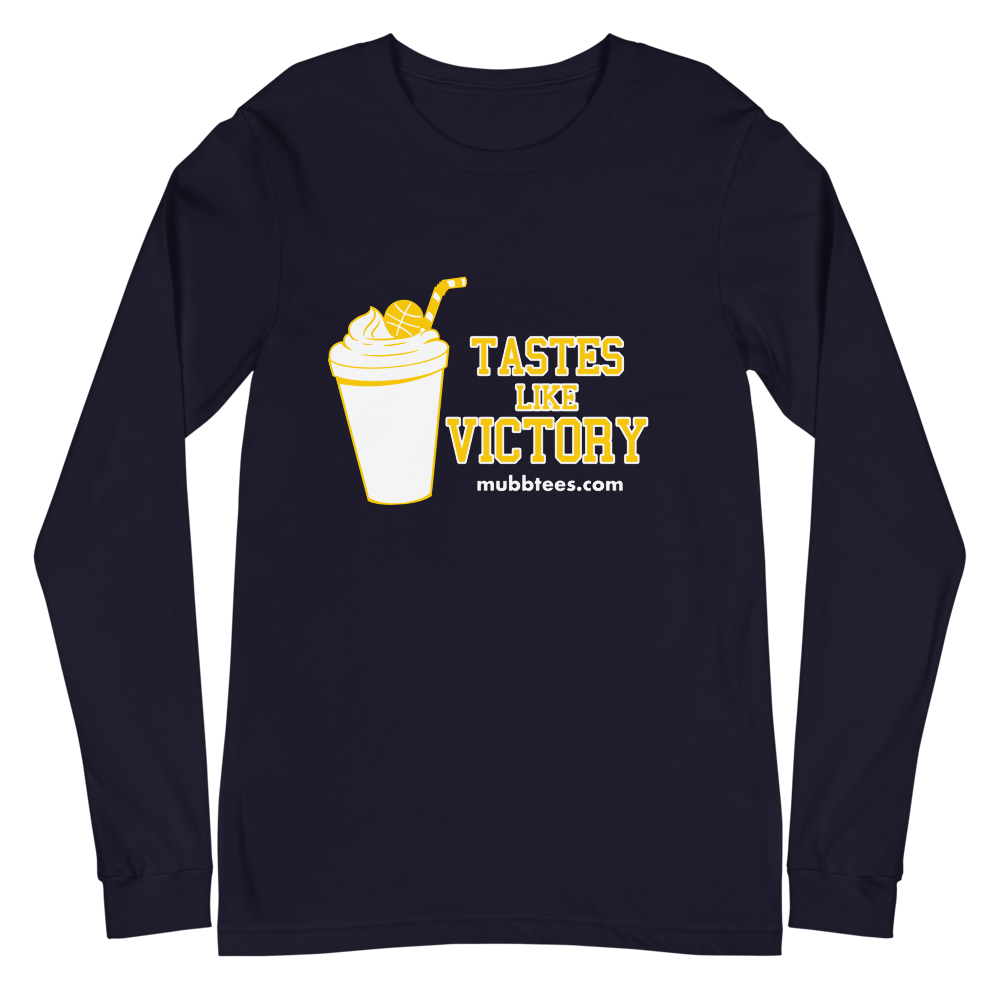 Tastes Like Victory Long Sleeved (Navy Blue)