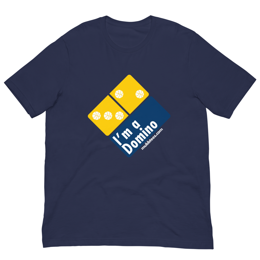 I'm a Domino t-shirt (Ocean & Navy Blue)